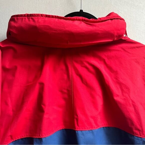 Taiga 2 toned long lined goretex hooded rain outdoor soft shell jacket Sz XL - Picture 4 of 15